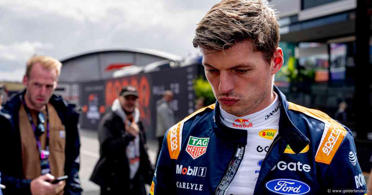 ‘Het was een behoorlijke klap’: ontgoocheling Max Verstappen na keiharde crash bij laatste GP in Zandvoort