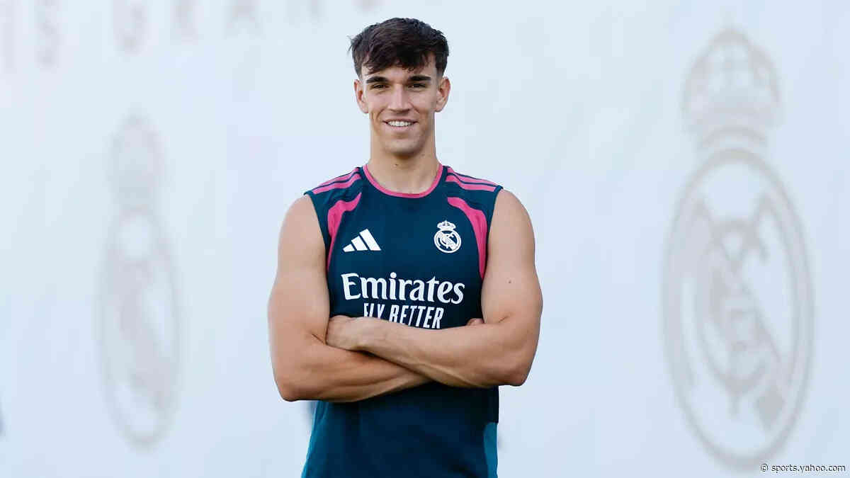 Carlos Espi talks debut, first goal, training, Bernabeu after official presentation: ‘I’ll give everything I have for this club’