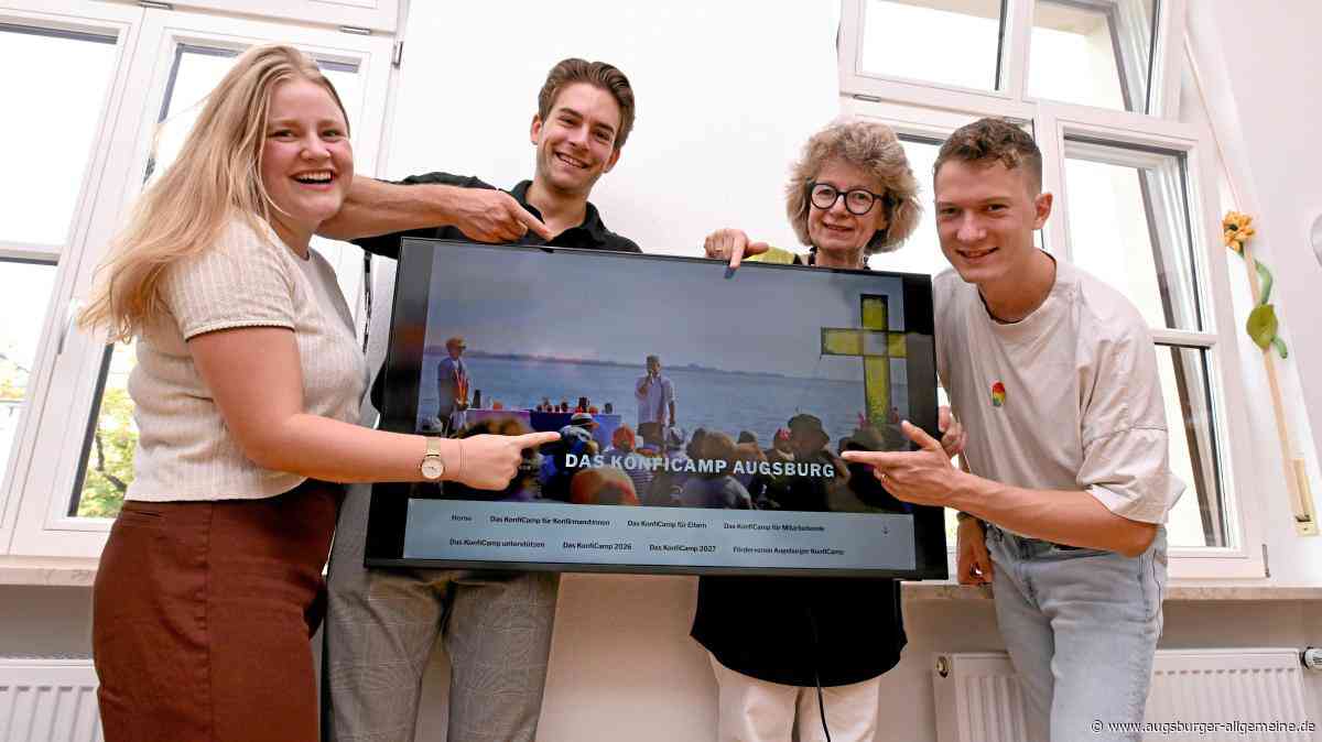 Acht Busse, 405 Kilo Nudeln, 300 Glühbirnen: Für das Konfi-Camp in Italien packen viele mit an