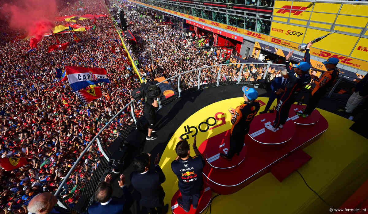 Tijdschema GP Italië: Zo laat beginnen de sessies met Max Verstappen