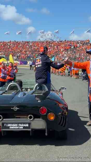 One final time. One incredible crowd. 🥹🧡 #F1 #RedBullRacing #DutchGP