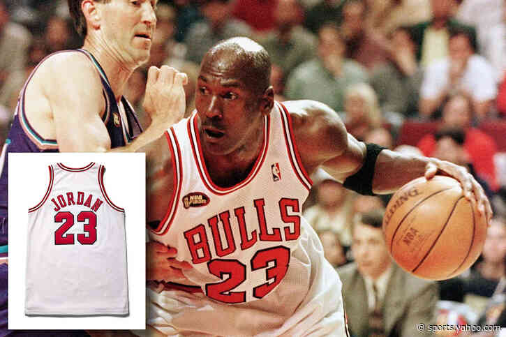 Michael Jordan’s game-worn 1998 NBA Finals jersey could fetch $100M in record-setting auction: owner