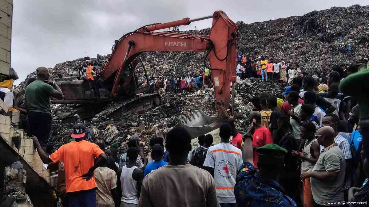 Zeker achttien doden door instorten vuilnisbelt in Guinee