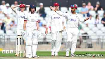 Rare Moores dismissal as Lancs lose to Northants