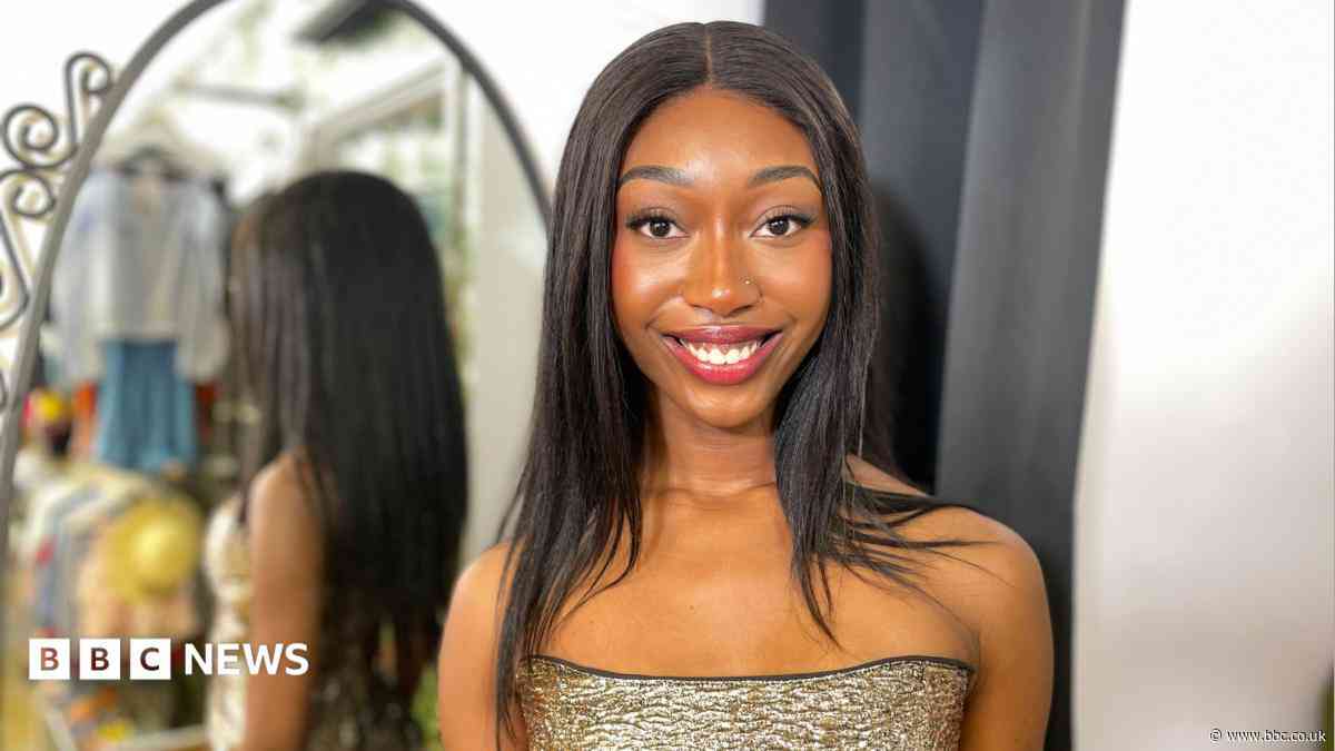 Miss England hopeful wants to win in second-hand outfits