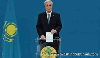 Kazakhstan votes in a parliamentary election expected to strengthen president's grip on power
