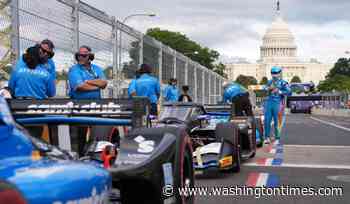 Trump will kick off the IndyCar race in the Beast before cars zoom through Washington's streets