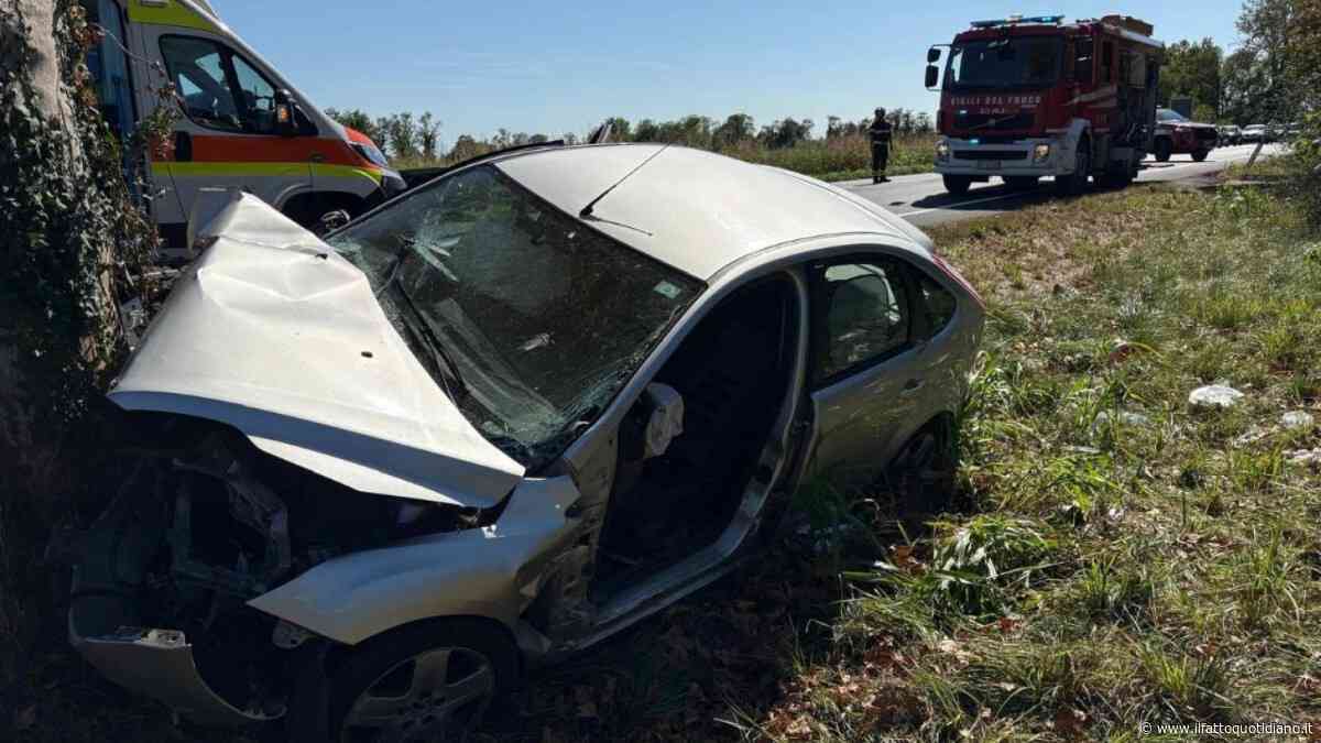 Udine, auto guidata dal padre esce di strada e si schianta contro un platano: muore la figlia maggiore di 11 anni. Gravissima la sorellina