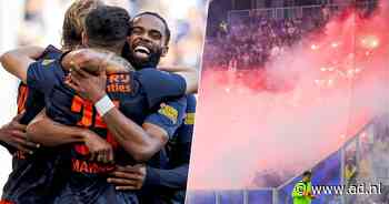 Feyenoord boekt doelpuntrijke zege in door vuurwerk ontsierd duel met Cambuur