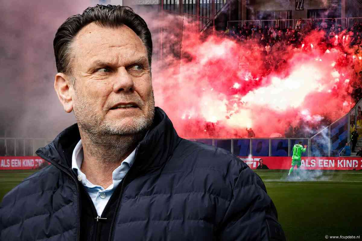 Feyenoord-directeur woest: 'Je schiet een vuurpijl naar je eigen keeper!'
