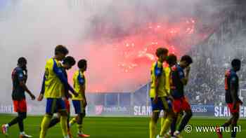 Vijf Cambuur-supporters gewond door vuurwerk Feyenoord-fans: 'Onacceptabel'