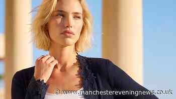 Roman's pretty £27 autumn cardigan in 6 colours can be worn to the office or on special occasions