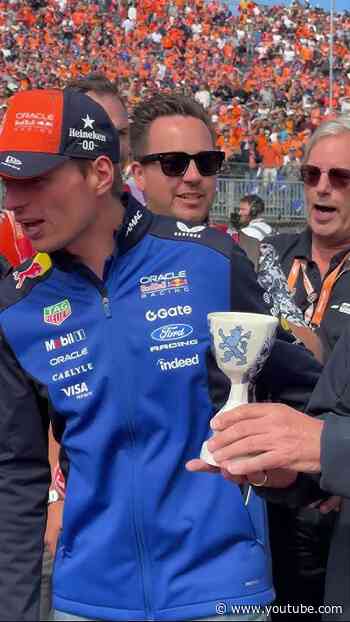 Zandvoort's final drivers' parade 🧡 #F1 #RedBullRacing #DutchGP