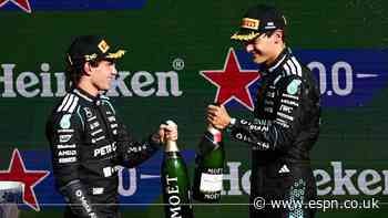 Russell plays down Mercedes' team orders