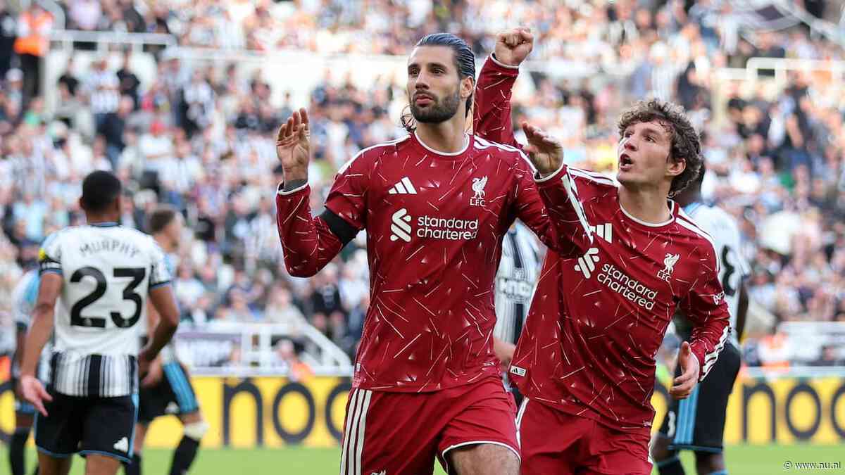 Liverpool pakt diep in blessuretijd punt bij Newcastle en debuterende Steur