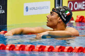 Luca De Tullio Dominates 800 Free At Mediterranean Games; World Champion Ahmed Jaouadi Finishes Third