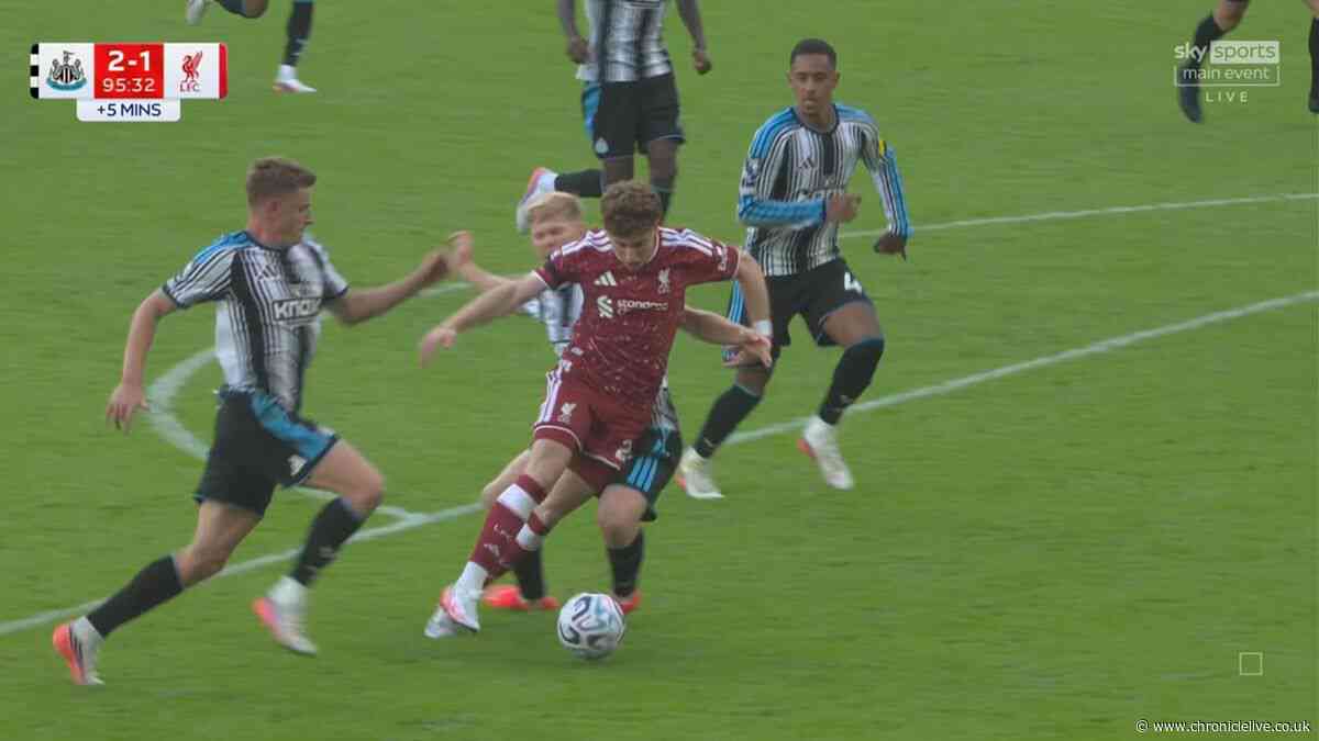Newcastle United get instant penalty verdict after Lewis Hall shocker vs Liverpool