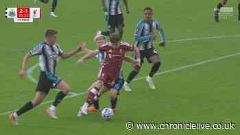 Newcastle United get instant penalty verdict after Lewis Hall shocker vs Liverpool