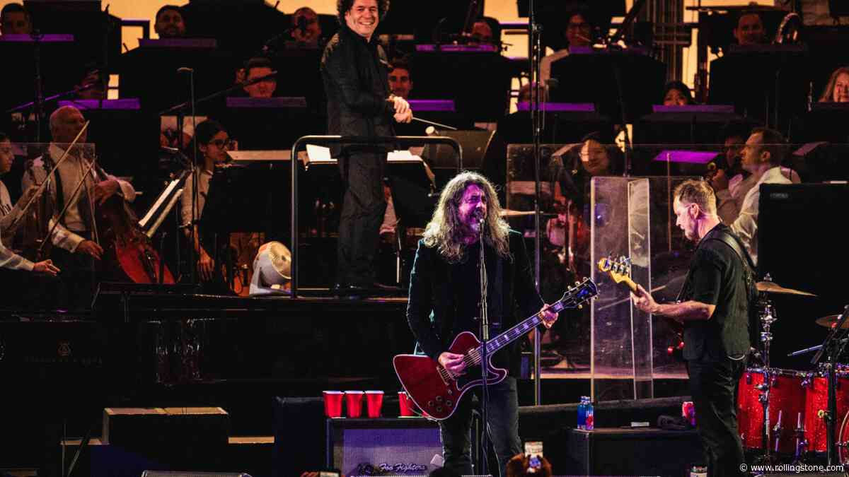 Deep Cuts, Hits, and a Choir: Foo Fighters’ Hollywood Bowl Debut Sends Off Gustavo Dudamel With a Bang