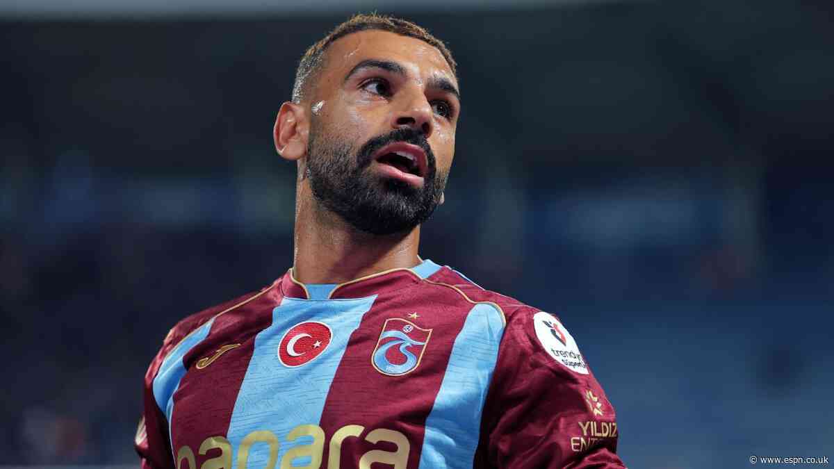 Salah nets first goals for Trabzonspor with brace