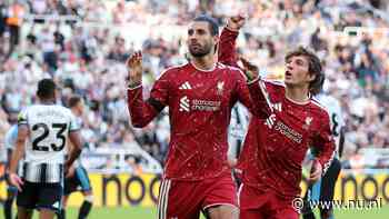 Liverpool diep in extra tijd naast Newcastle United in duel met zes Nederlanders
