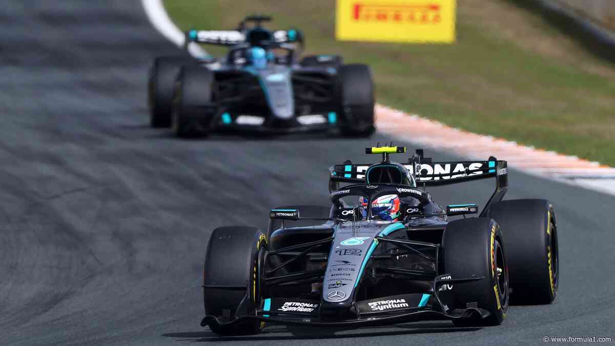 Wolff explains Mercedes’ decision to invert cars in Dutch GP