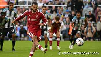 Liverpool scoort penalty in minuut 99 en pakt tóch nog punt
