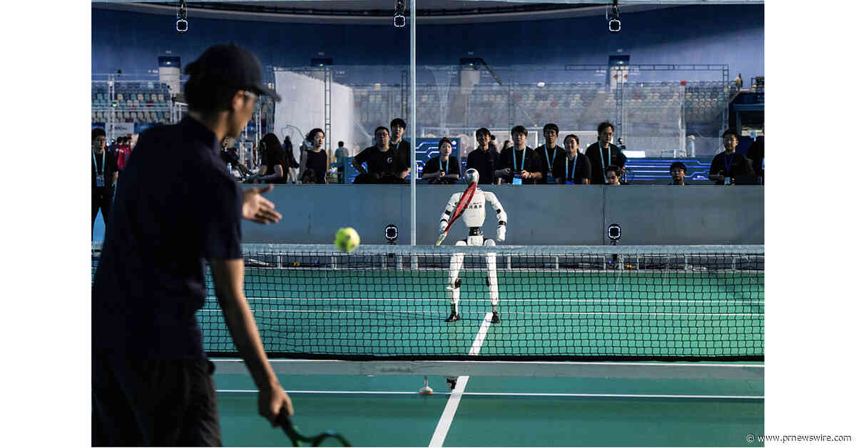 World's First Autonomous Humanoid Tennis Match: GALBOT Robots Complete 100+ Consecutive Rallies