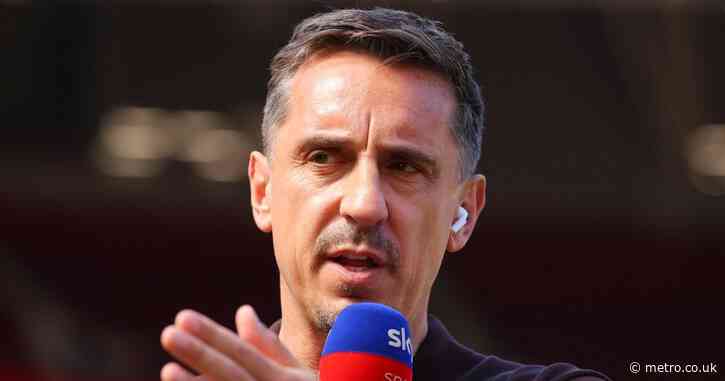 Gary Neville makes huge Arsenal title claim after Liverpool draw with Newcastle