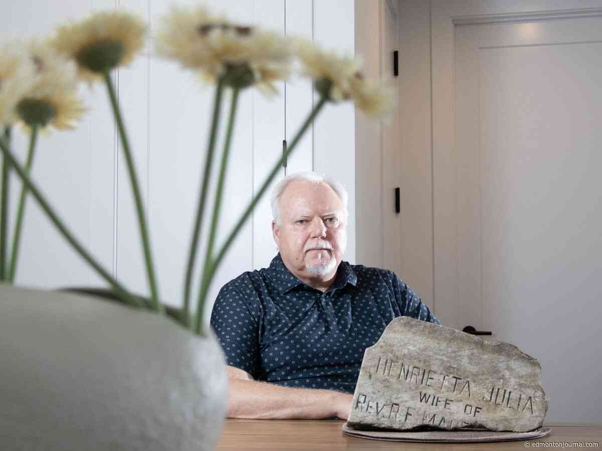 An errant headstone sends an Edmonton family down a historical rabbit hole