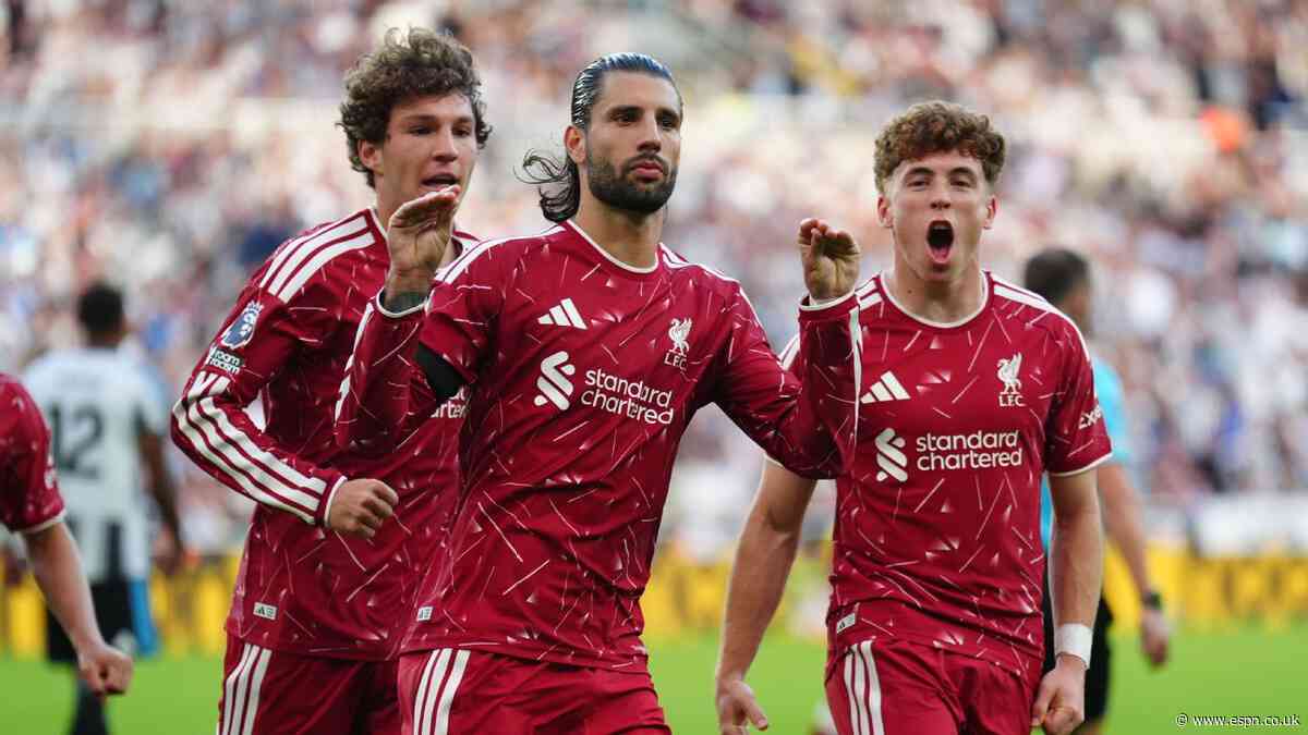 Newcastle 2-2 Liverpool: Dominik Szoboszlai scores last-gasp penalty as points shared at St. James' Park