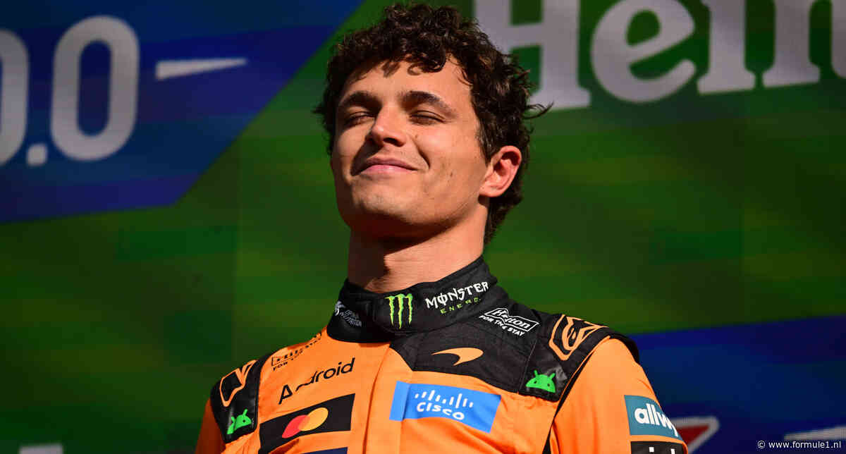 Lando Norris dankbaar voor Nederlandse steun op Zandvoort: ‘Meeste sfeer en energie’