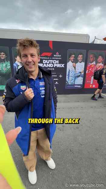 This doesn’t count… right? 😏👀 #F1 #RedBullRacing #DutchGP