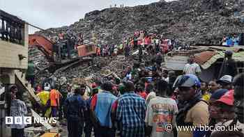 Guinea rubbish landfill collapse kills 30