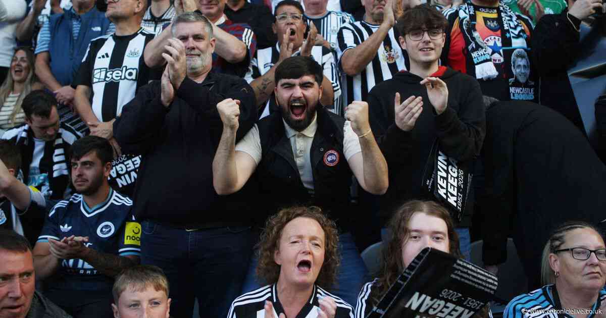 38 photos of Newcastle United fans as Kevin Keegan honoured in Liverpool game