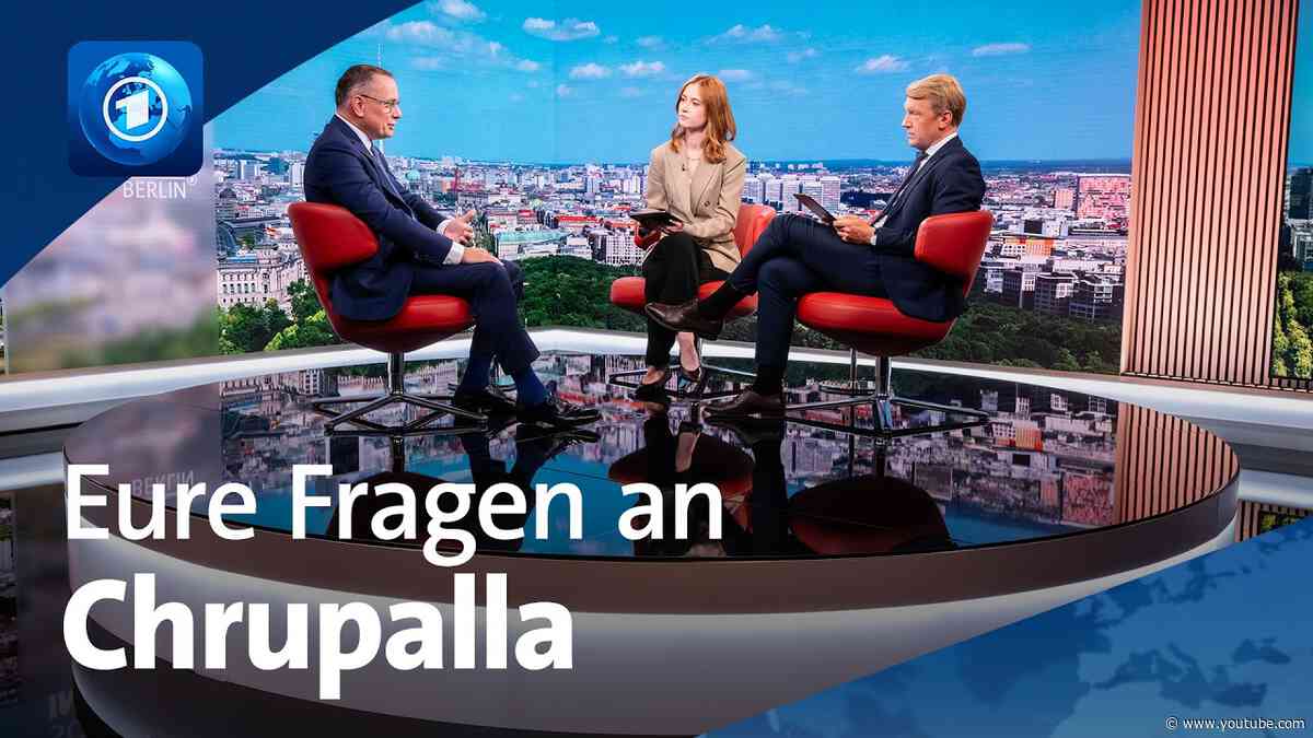 „Frag Selbst“ im ARD-Sommerinterview mit Tino Chrupalla