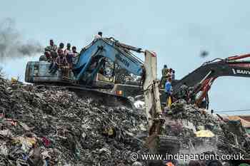 30 dead after Guinea landfill collapse from torrential rain landslide