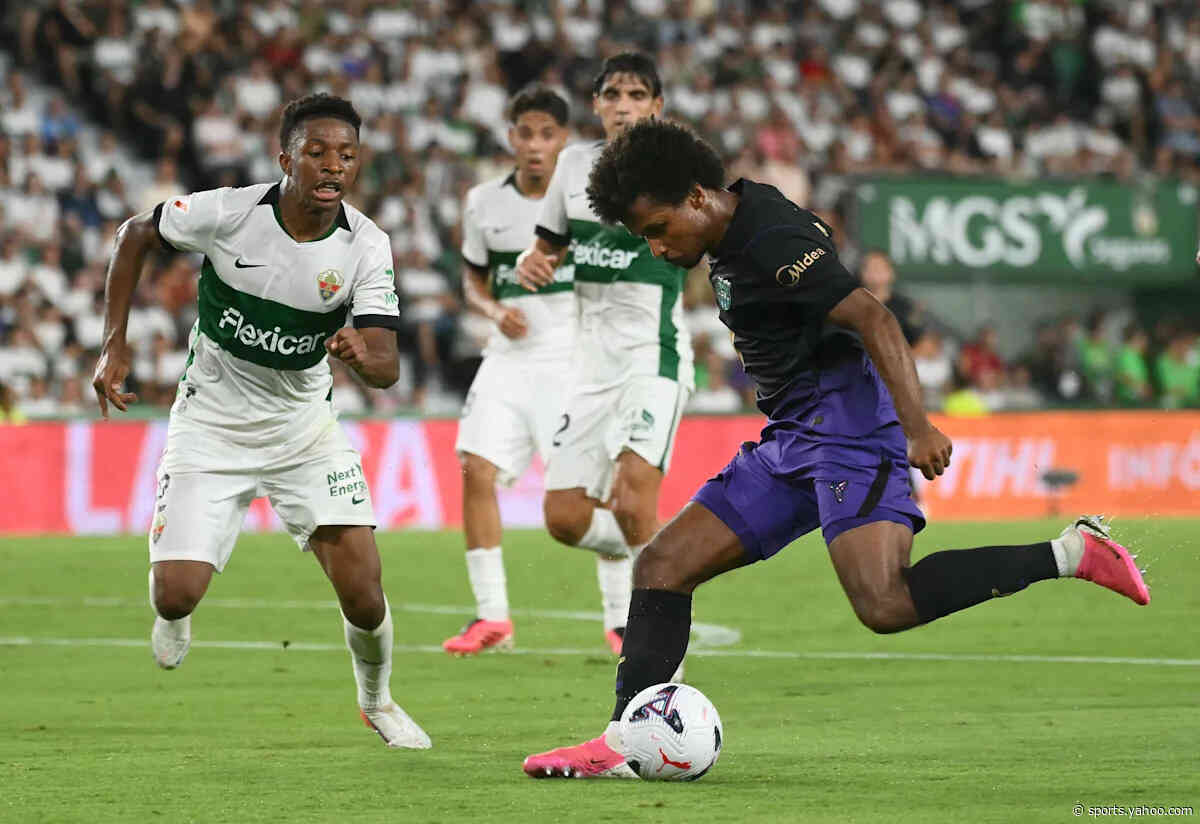 📸 Barcelona new boy nets on debut as champions double lead at Elche 🔥