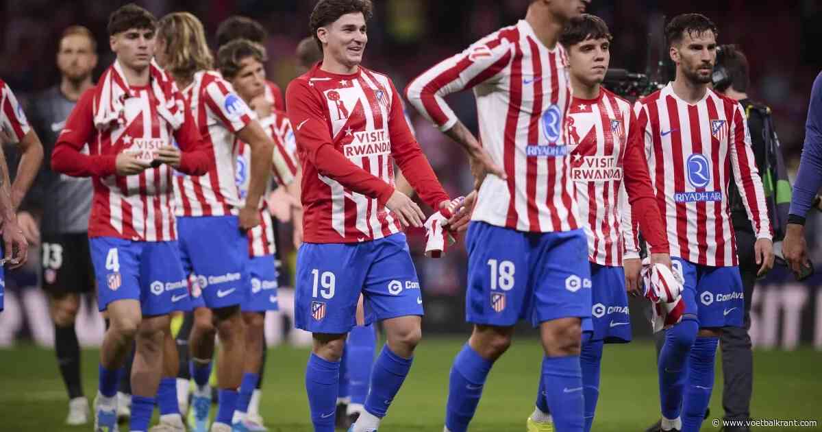 Fans van Atlético Madrid keren zich tegen Julian Alvarez