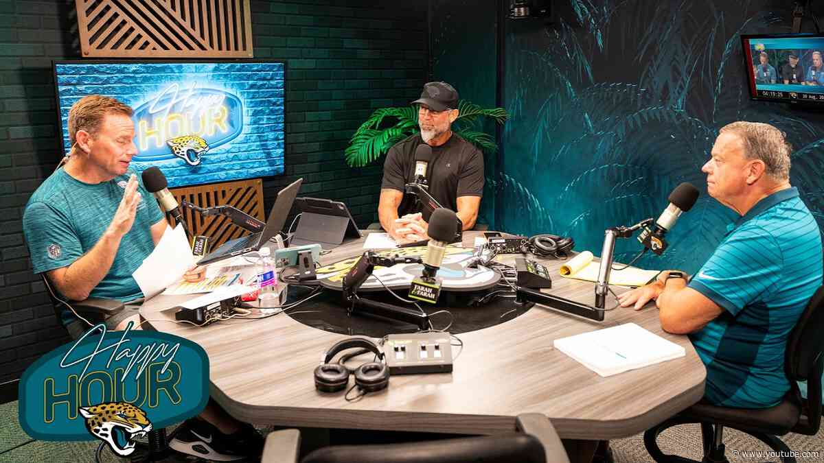 Analyzing Success Factors Ahead of Preseason Week 2 vs. Panthers | Jaguars Happy Hour + Jags HQ