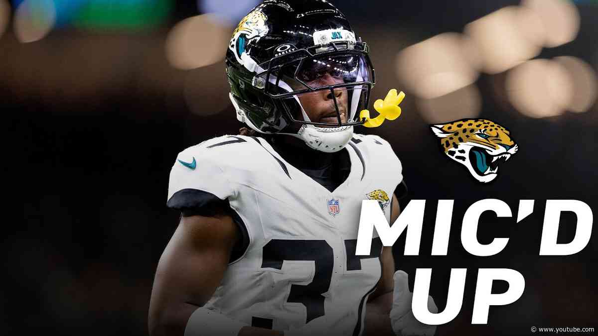 Jabbar Muhammad MIC'D UP in Preseason Week 1 | Jacksonville Jaguars