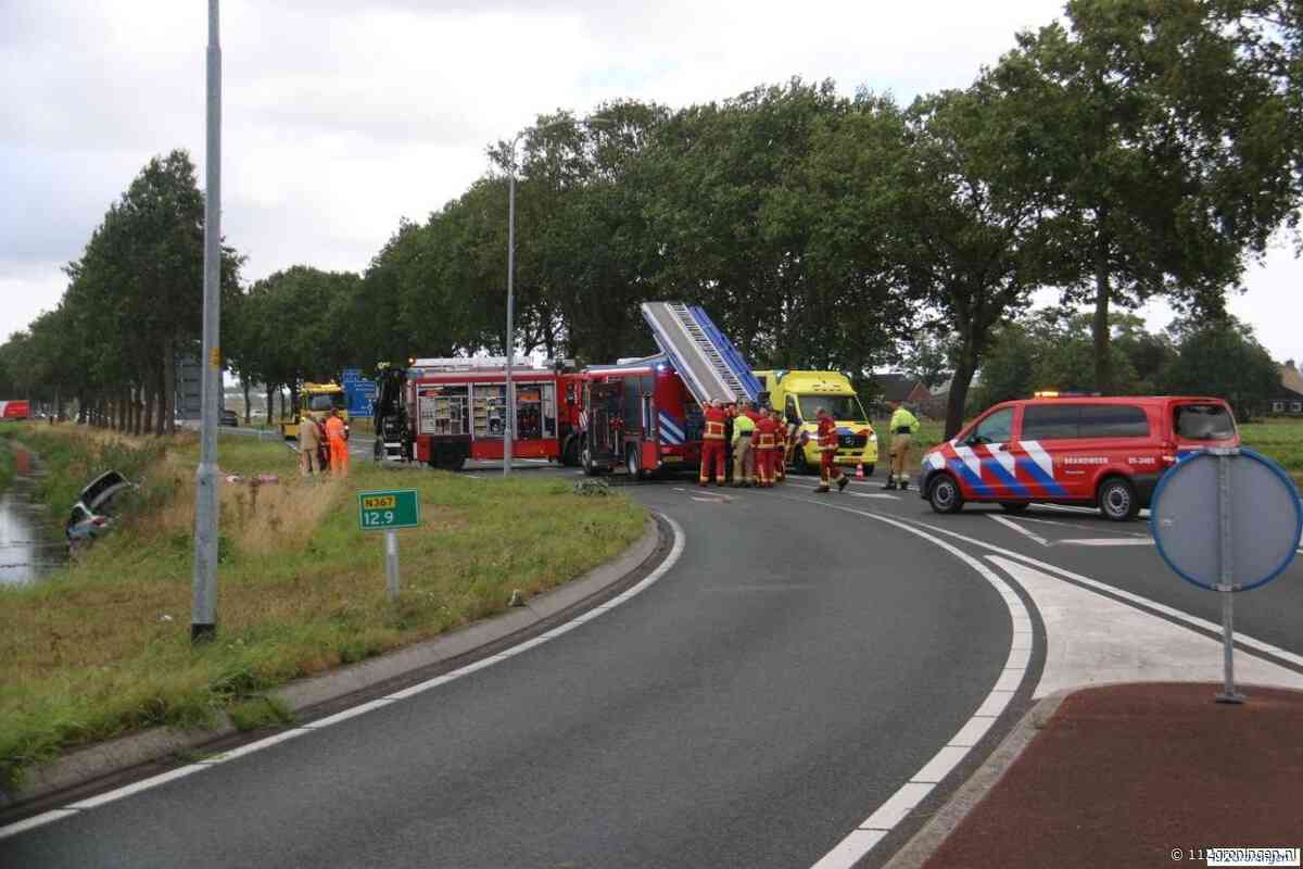 Persoon raakt ernstig gewond bij ongeval op N367 bij Nieuwe Pekela (update)