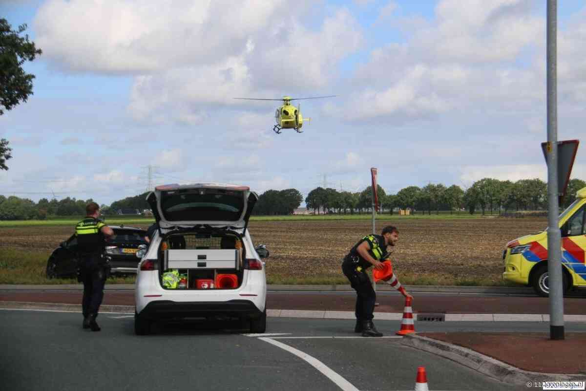 Politie bedankt omstanders na ernstig ongeval op N367
