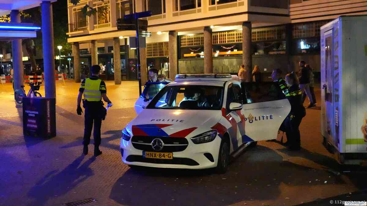 Persoon aangehouden op Grote Markt in Groningen