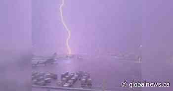 B.C. storm causes new wildfires, airport delays after more than 7K lightning strikes