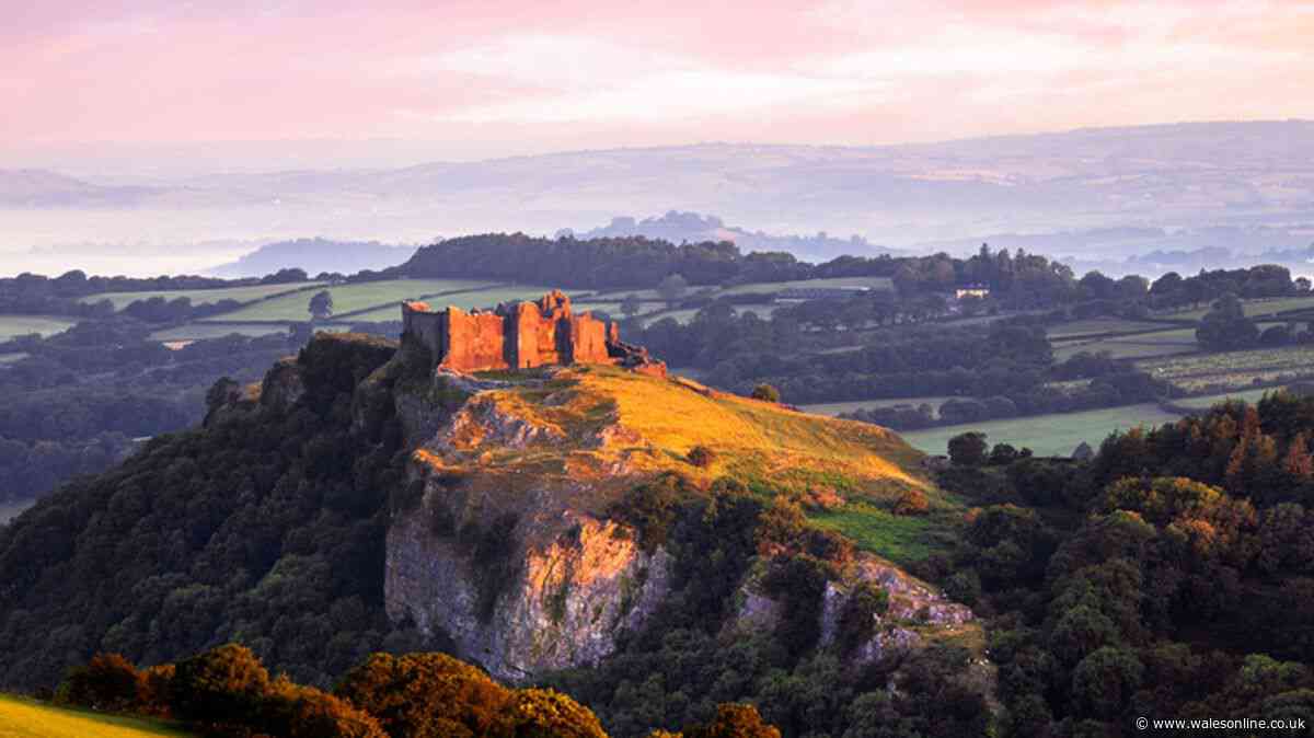 Not Caerphilly or Cardiff but castle on a hill surrounded by walks that end with homemade cawl is spectacular