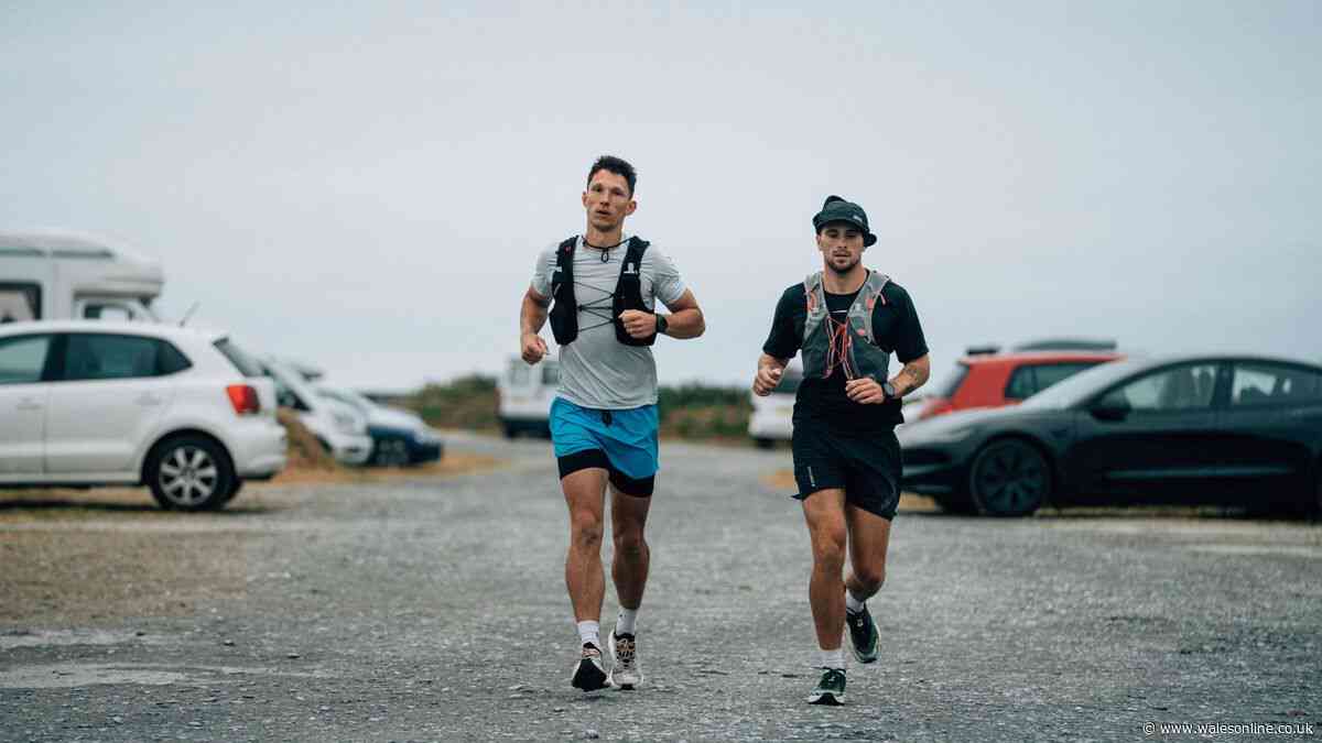 Two pals break Wales Coast Path speed record with gruelling 870-mile run in just 18 days