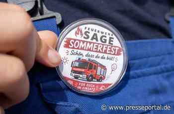 FW-OLL: Sommerfest der Feuerwehr Sage lockt knapp 1.000 Besucher an