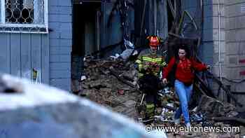 Kyiv residents rescued as Russian strikes damage buildings across the city