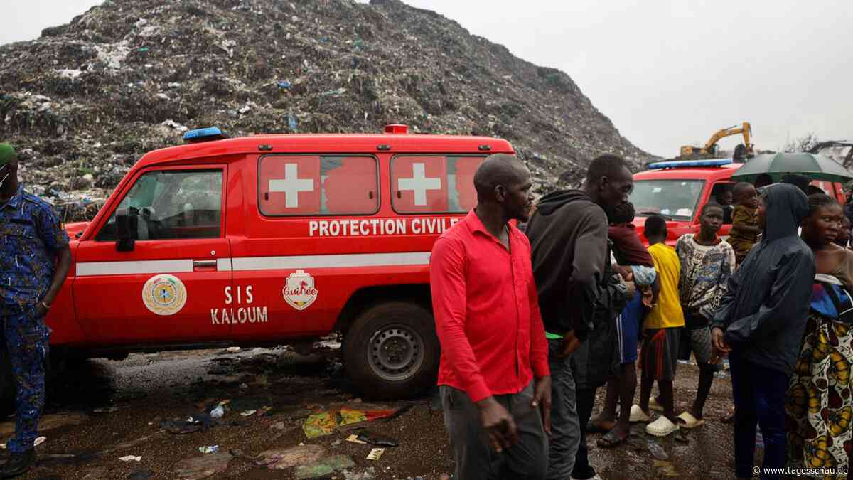 30 Tote nach Abrutsch einer Mülldeponie im westafrikanischen Guinea